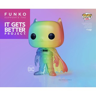 Artlife ㊁ Funko Pride Pop! DC BATMAN Rainbow 彩虹 蝙蝠俠 特別版