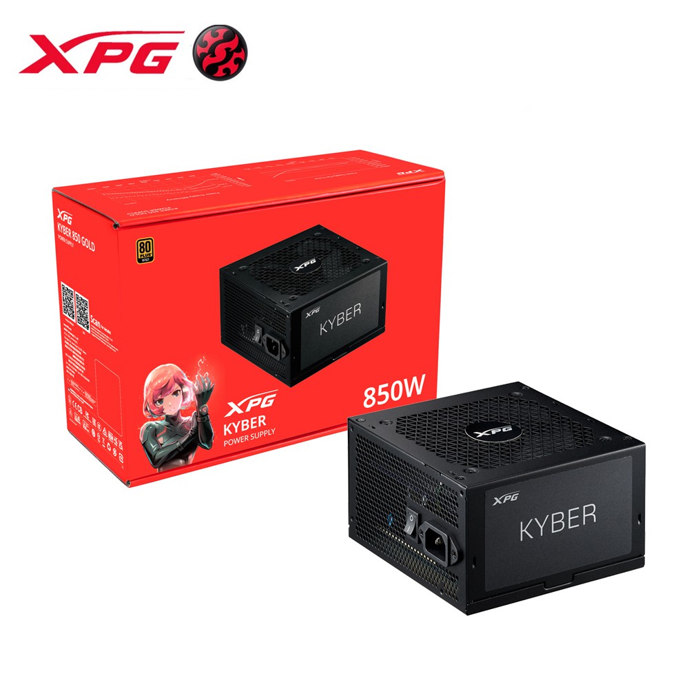 XPG 威剛 KYBER 850W 金牌 電源供應器(5年保固/GEN5) 現貨 廠商直送