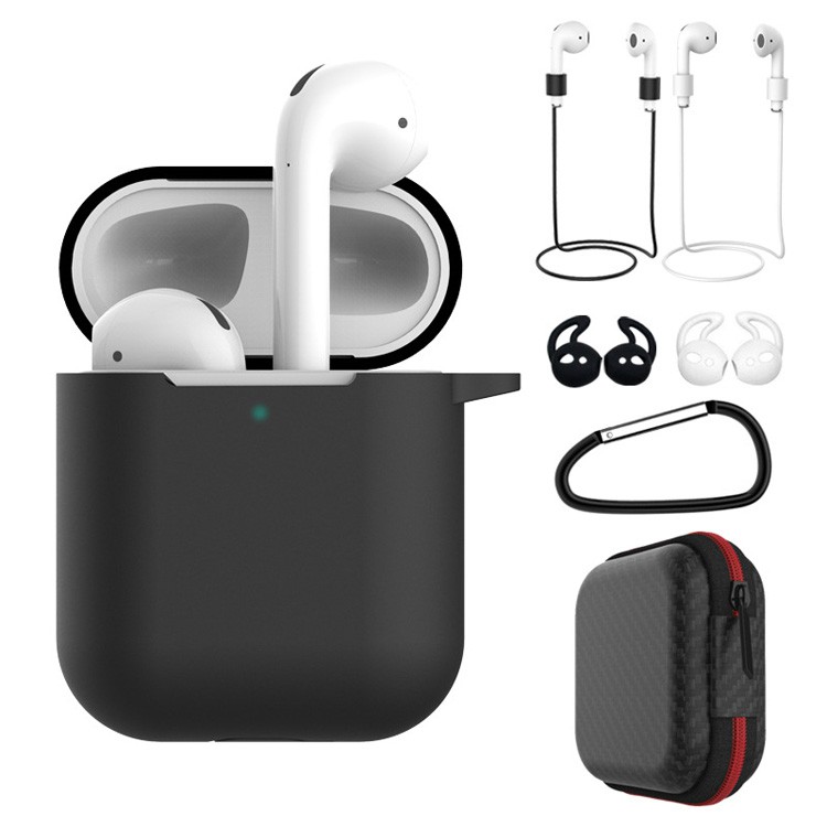 【附發票】AirPods AirPods2 7套組 矽膠保護套 APPLE藍芽耳機保護套