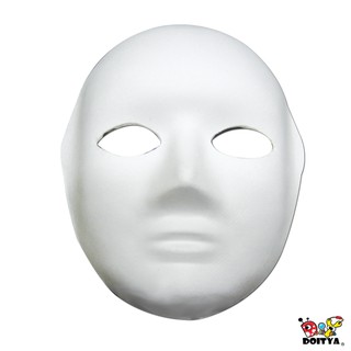 空白彩繪面具 紙漿人形面具 空白面具