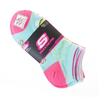 (D8) SKECHERS 女童休閒踝襪 兒童運動襪 ( 六雙一組) S118223-402