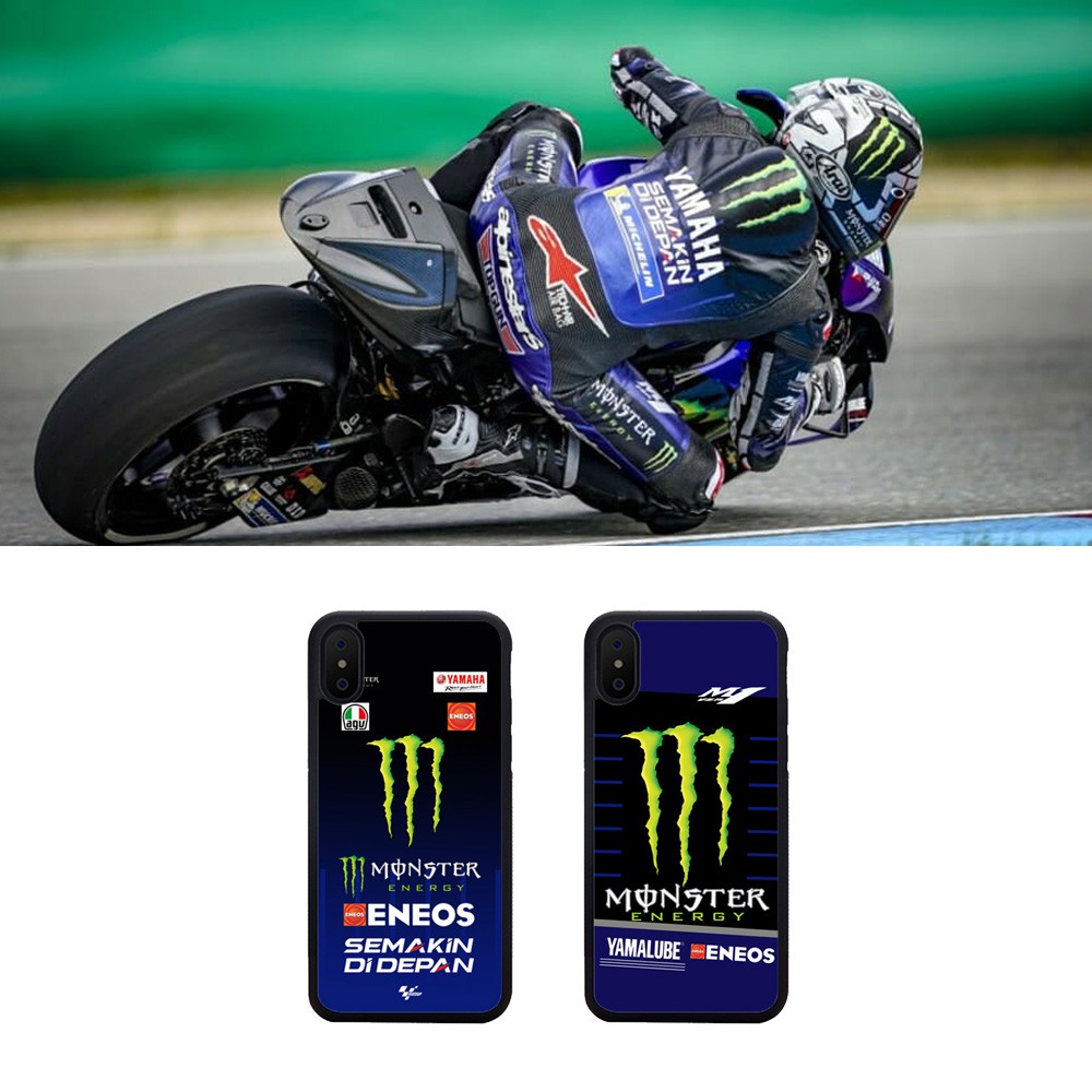 Yamaha Monster車衣同款騎士周邊手機保護套motogp廠隊手機殼重機車rossi羅西19款車隊版 蝦皮購物