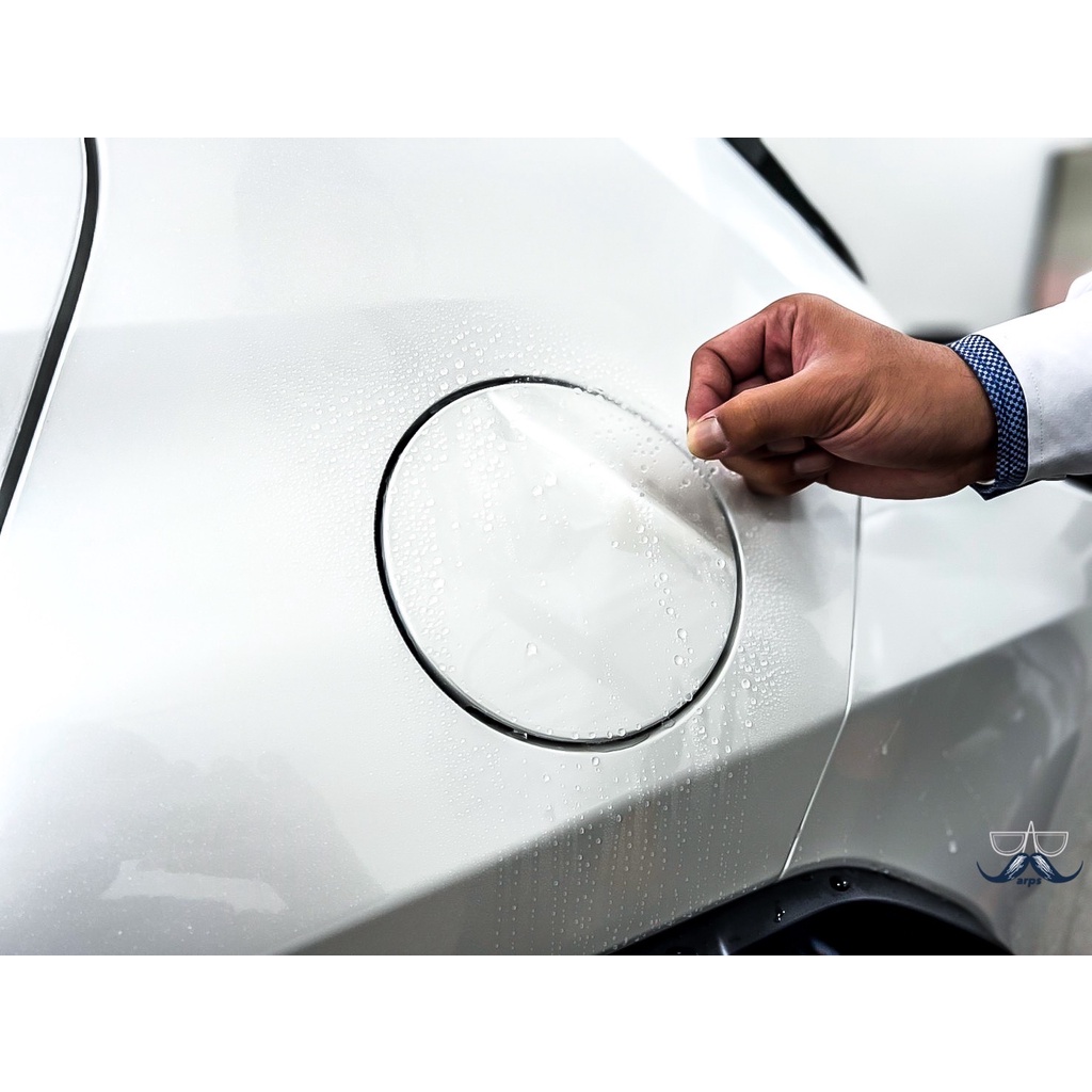 [老爸包膜店] Lexus UX 油箱蓋專用膜 犀牛皮 透明 防刮 防石頭彈燈膜 改裝 電腦切割