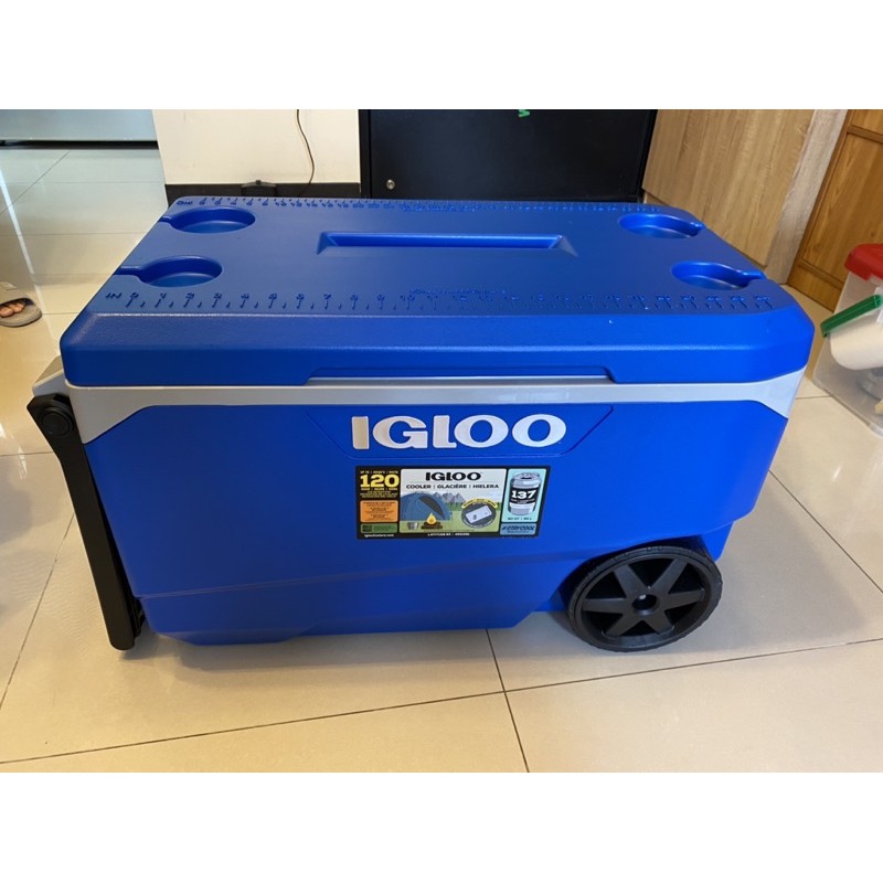 Igloo 美國製８５公升滾輪式冰桶 含運