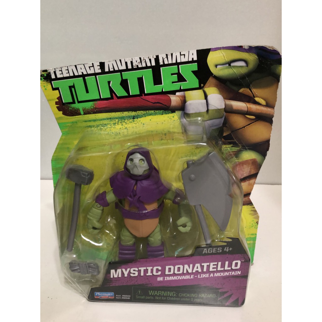 【現貨】忍者龜 4.25吋 可動公仔 美式公仔 絕版 Mystic Donatello