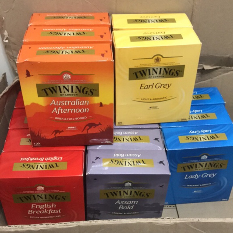 代購分享愛出清現貨 Twinings 唐寧茶包系列 100入茶包 200g 家庭號 英國皇室御用茶2021