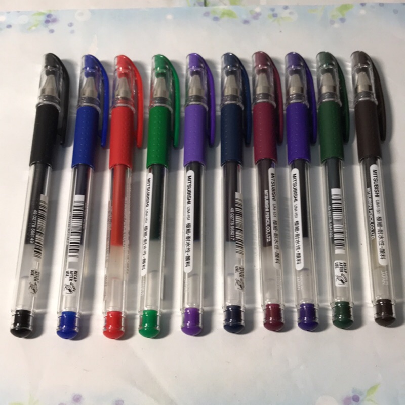 三菱uni UM-151超細0.38鋼珠筆（滿100元才有出貨）內售筆芯