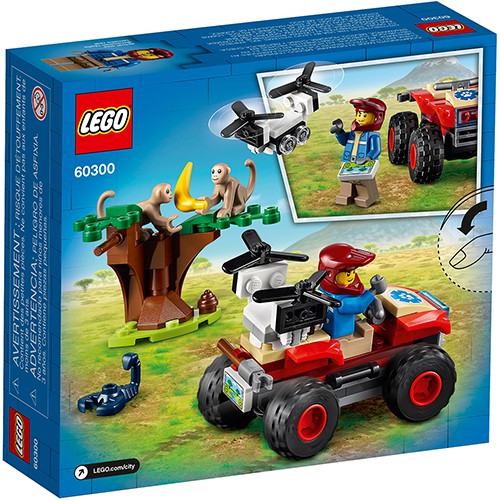 LEGO樂高 LT60300 野生動物救援沙灘車_City 城市系列