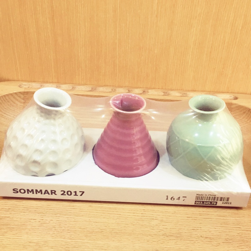 Ikea 花瓶三件組 未拆封 蝦皮購物