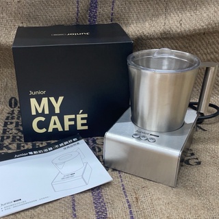 【P.R. CAFE】 Junior喬尼亞｜電動奶泡器 不鏽鋼杯款 JU2102 奶泡機 250ml 原廠正貨