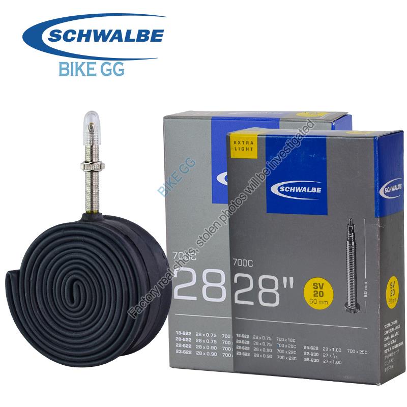 Schwalbe 26 / 27.5 / 28 / 29Inch 700C 自行車管山地車公路自行車內胎 SV / AV