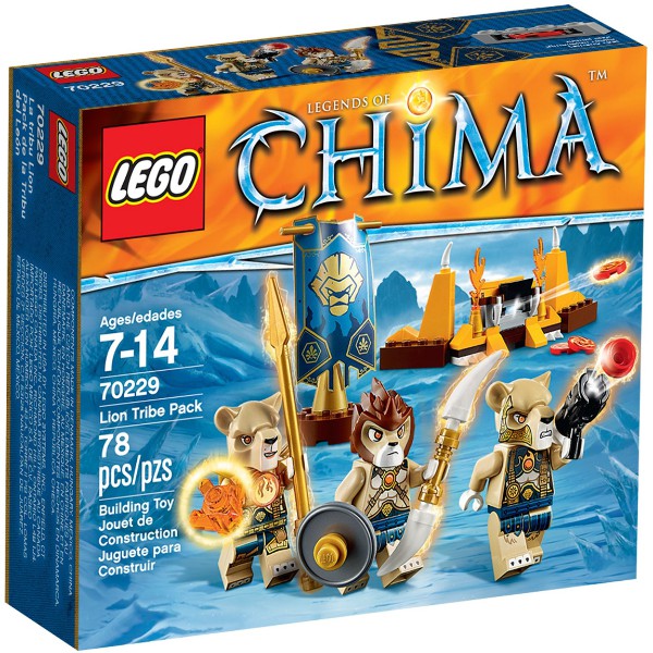 LEGO 樂高 CHIMA神獸傳奇系列 劍齒虎/鱷魚/獅子/冰熊部落 70229 70230 70231 70232