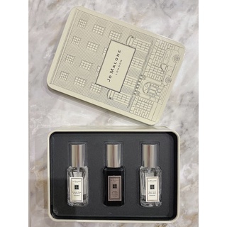 現貨 小禮物 Jo malone 禮盒 鐵盒 櫻花 9ML 小香 鼠尾草 英國梨 小蒼蘭 塔伊夫玫瑰 黑瓶 禮物 暖橙