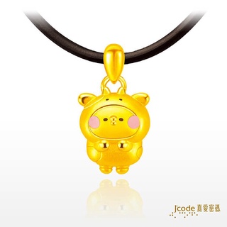 【J’code真愛密碼】✨送 首飾盤✨ 萌牛P助 黃金墜子 項鍊 9999純黃金 卡娜赫拉的小動物 美鑫 22卡娜