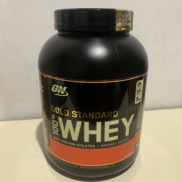 ON Gold standard 100%WHEY 雙倍巧克力 5磅 全新品