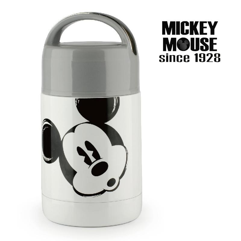 （缺貨）Disney 迪士尼 黑白經典真空燜燒罐 (大容量 1000ML)