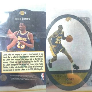 NBA藍球卡 EDDIE jones lakers