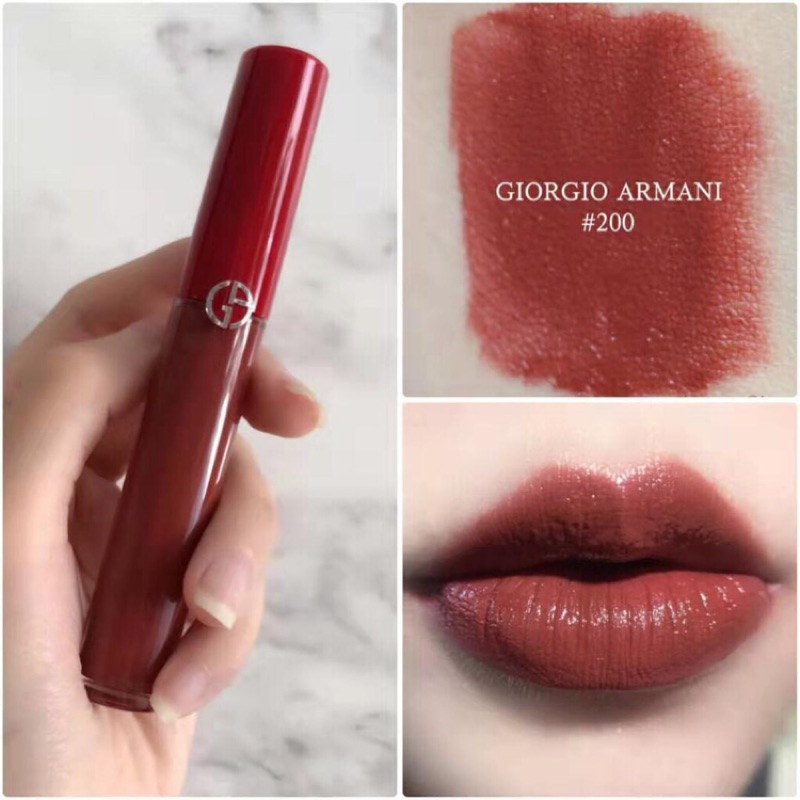 Giorgio Armani lip maestro 奢華絲絨訂製唇萃 國外限定 200