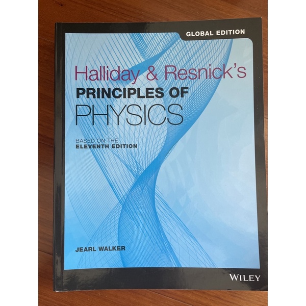 Halliday&amp;Resnick’s PRINCIPLES OF PHYSICS