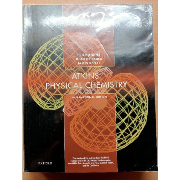 Atkins'physical chemistry 物理化學原文書