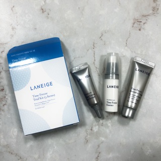 [二折下殺]蘭芝 LANEIGE 時光凍齡三件組 超時空彈力無痕 眼霜 精華 乳霜