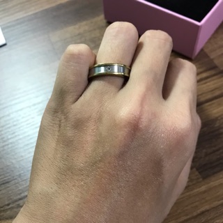 FOREVER SWEAR PROMISE TRUST鈦鋼戒子 戒指