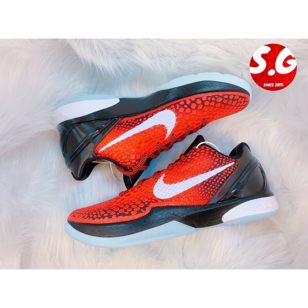 S.G Nike Kobe 6 Protro All-Star 6代 DH9888-600 黑紅 全明星 蛇紋 2021