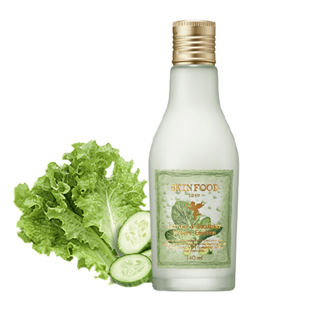 SKINFOOD 生菜黃瓜水潤乳液 140ml Lettuce &amp; Cucumber Watery Emulsion