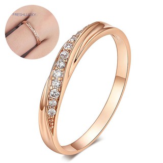 💍精品戒指💍韓版時尚珠寶指環飾品鍍玫瑰金鋯石戒指
