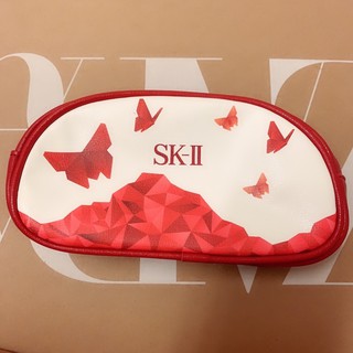 免費贈送 全新 SK-II雅緻蝶影化妝包