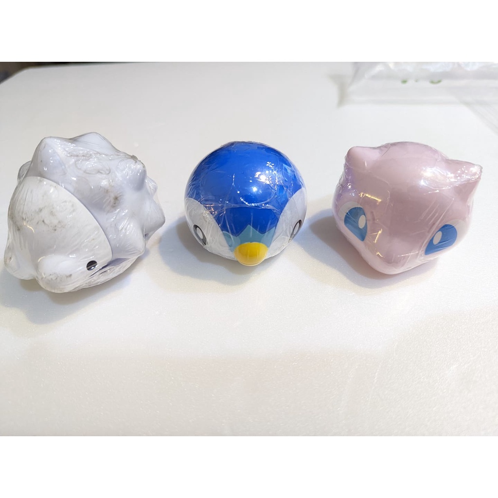 現貨 BANDAI 轉蛋 扭蛋 精靈寶可夢造型轉蛋  神奇寶貝 大頭 環保公仔 雪吞蟲 波加曼 夢幻