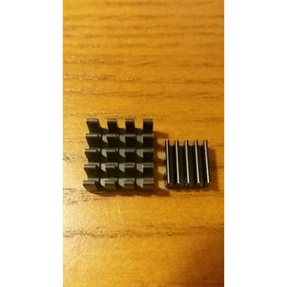 【莓亞科技】全新樹莓派 Raspberry Pi 3B+/3B/2B通用鋁製散熱片(含稅附發票NT$20)