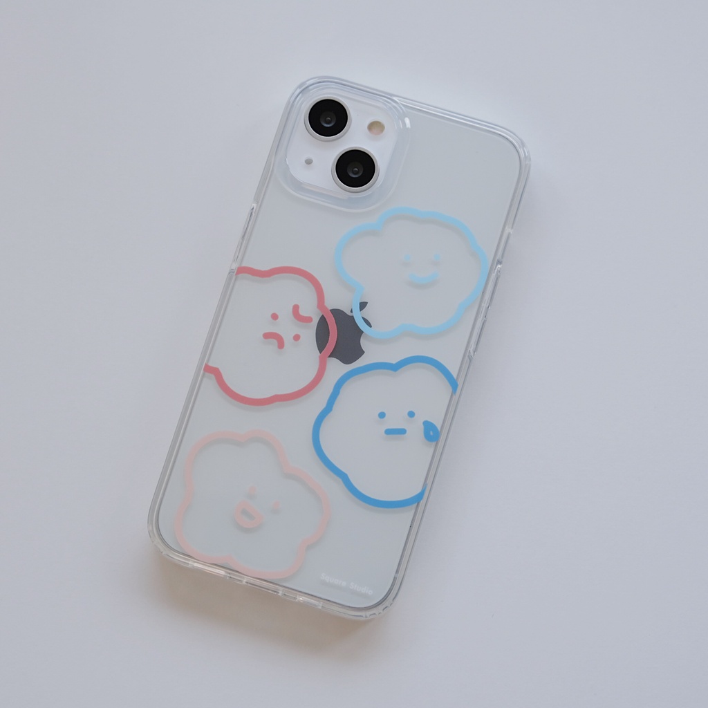 【方坊】部分現貨 防摔方塊手機殼 大頭喜怒哀樂 適用 iPhone 15