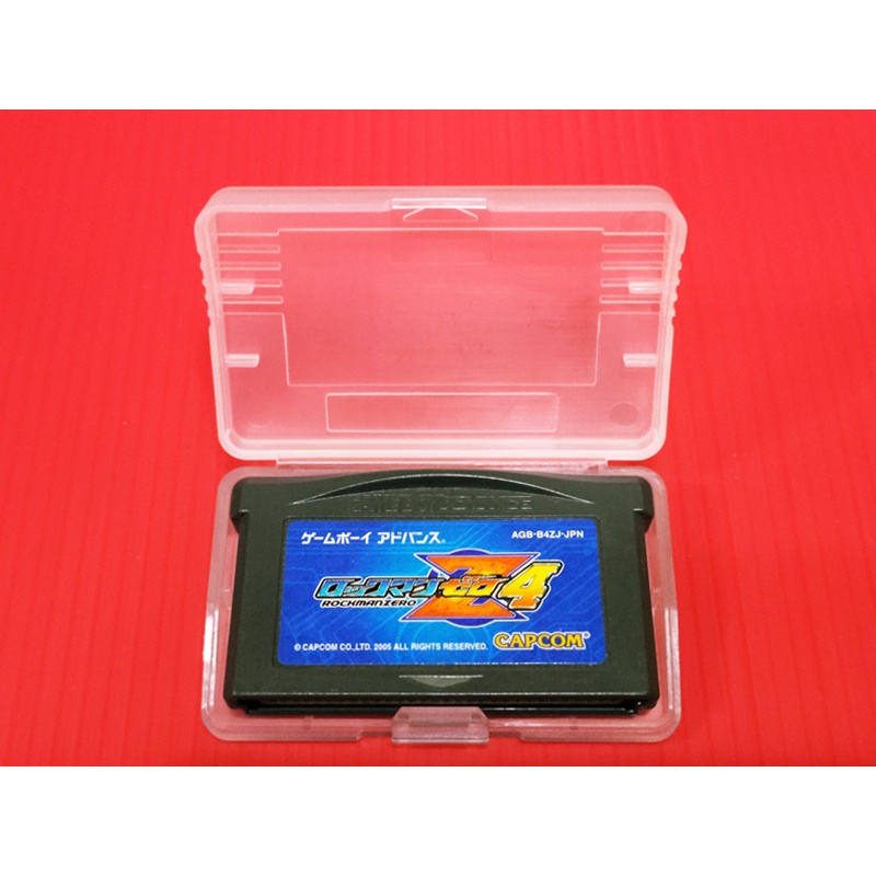 【大和魂電玩】GBA遊戲卡帶 洛克人ZERO4 附專用盒{日版}編號:ZY1-NDSL GBM主機適用