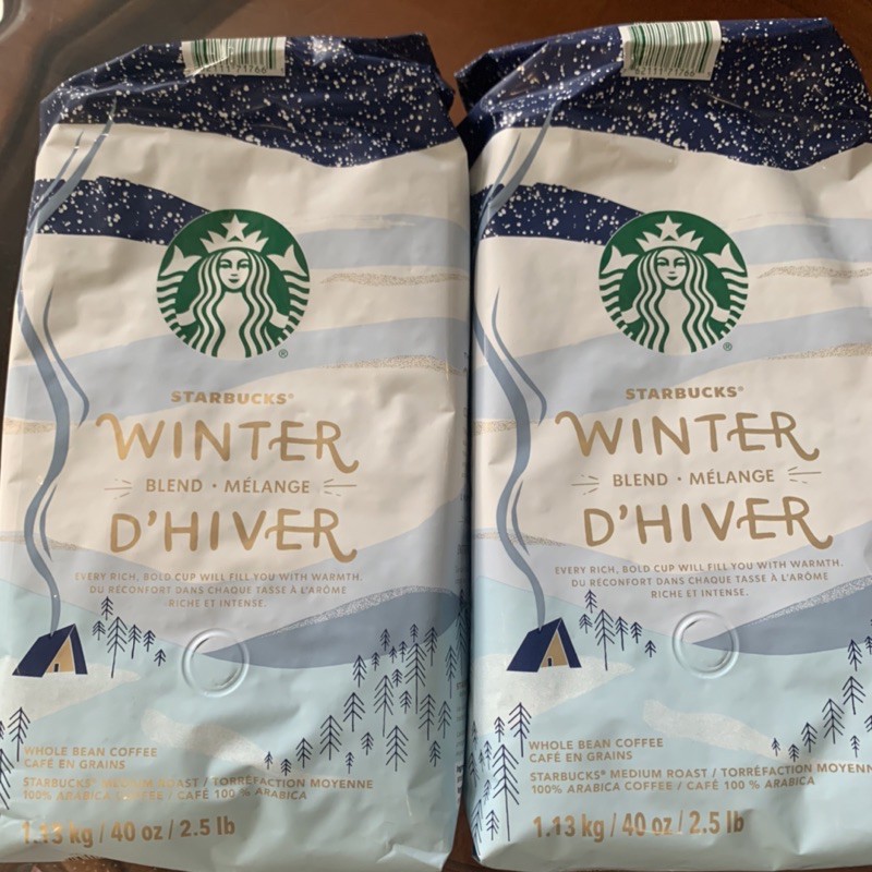 好市多”星巴克”冬季限定咖啡豆1.13kg(現貨）