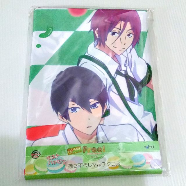 Free! ~Sweet macaron~ 最後賞 掛布 Taito Kuji 凜 遙 真琴 渚 怜