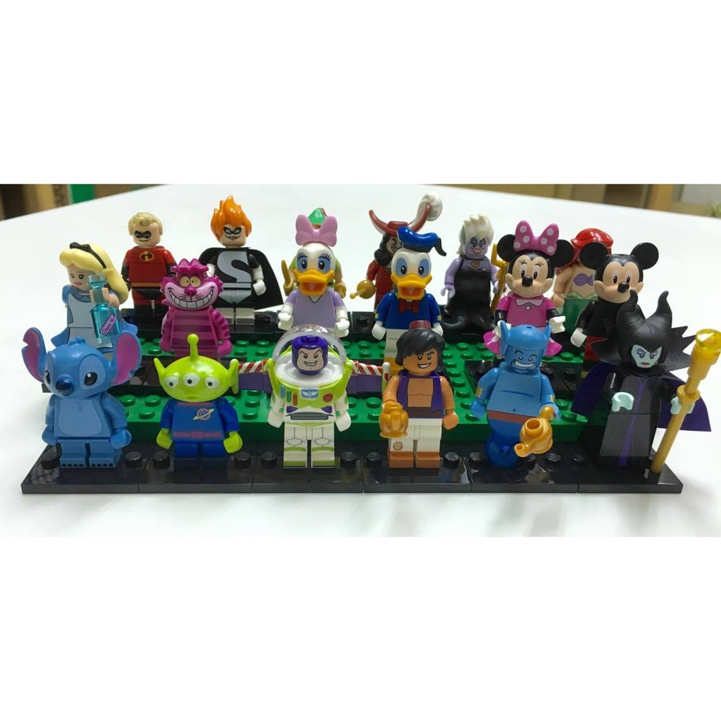 【痞哥毛】LEGO 樂高 71012 Disney minifigures 迪士尼人偶 一套18隻剪口確認