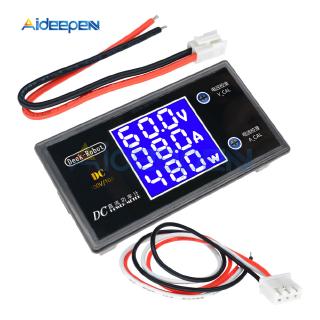 DC 0-100V 10A LCD 顯示數字電壓表電流表瓦特表電壓電流功率表電壓檢測儀測試儀 12V 24V 36V 1