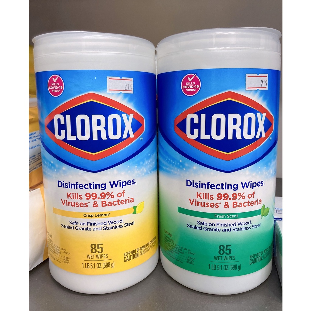 Clorox 高樂氏 萬用 清潔 擦拭 濕巾 85張 單入販售#2189436