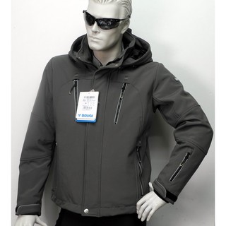 原裝進口義大利67年專業名牌BRUGI 軟殼衣 防風防水透氣保暖外套 SOFTSHELL 厚款超保暖 專業滑雪外套