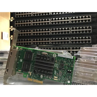 Intel 網卡 Adapter I340-T4 PCI 2.0 x 4 Lane i340t4 E1G44HT