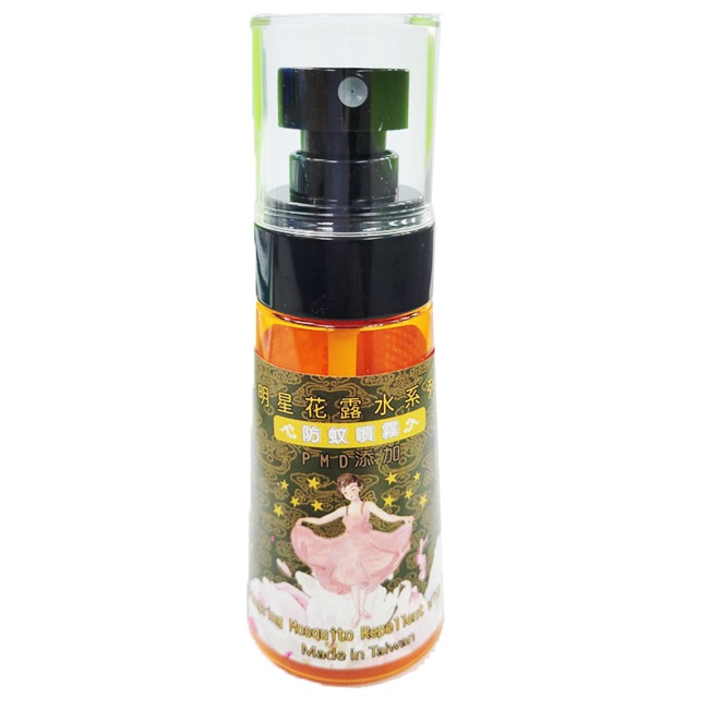 明星花露水防蚊噴霧60ml