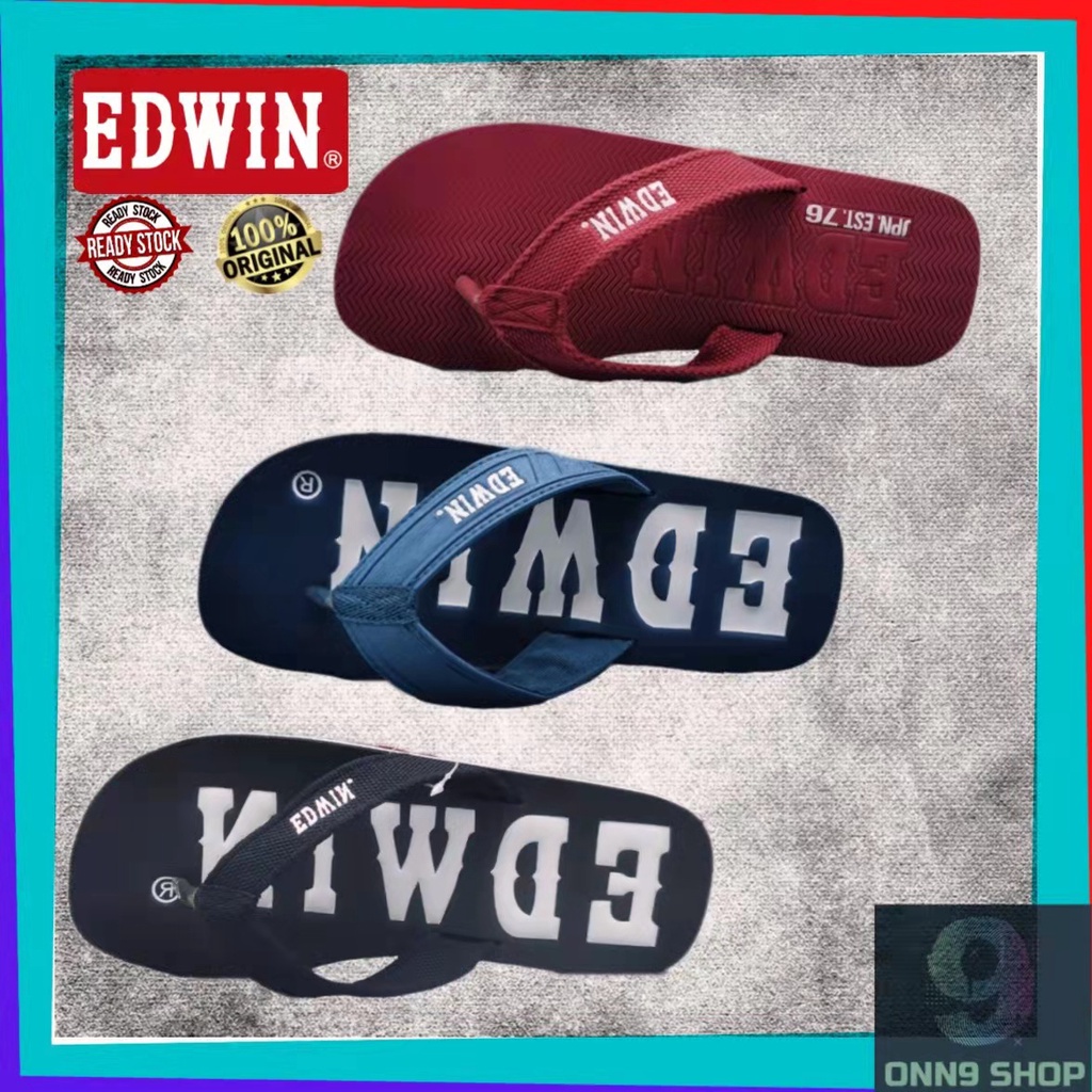 Edwin Signature 拖鞋/涼鞋/Selipar Lelaki E10532/E10481/E10436/E1