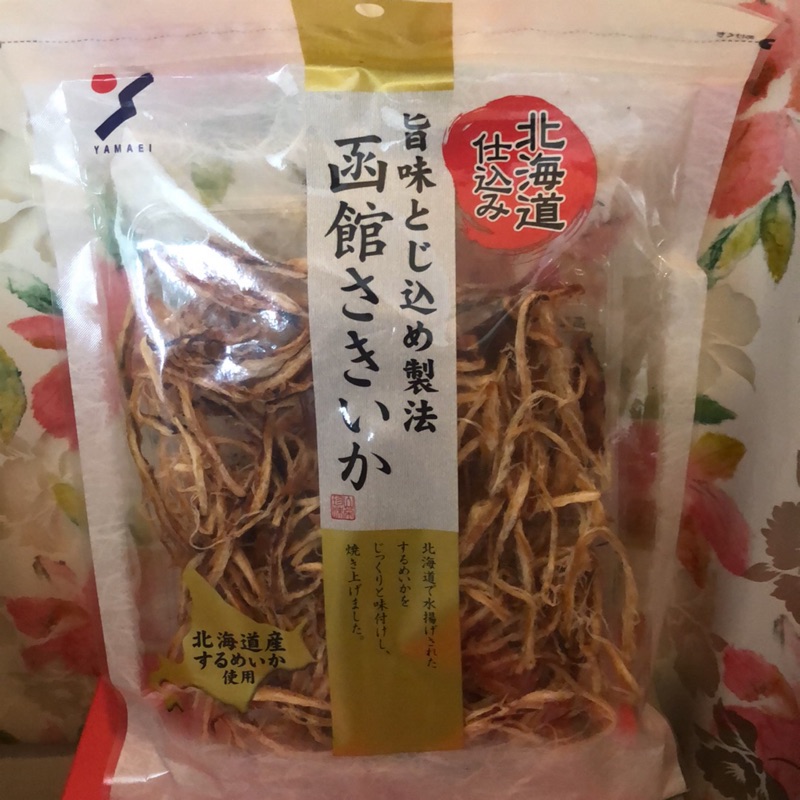 日本零食 北海道函館魷魚絲 115克 （原價420）