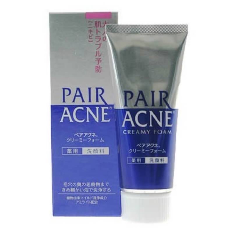 日本人氣pair Acne藥用痘痘洗面乳 蝦皮購物