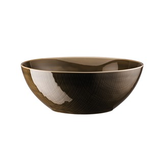 【德國 Rosenthal】 Mesh圓碗24cm - 咖啡《WUZ屋子》飯碗 湯碗 瓷碗