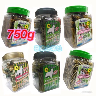 (豪睿) 買一桶贈單隻潔牙骨 BONE PLUS 小桶裝 潔牙骨750g 潔牙骨 六星綜合潔牙骨