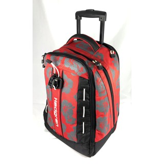 Hedgren|拉桿後背包行李箱-紅印花色及黑色及綠色＄4980/限量/廉航登機/附輪行李袋/防水尼龍/全新品