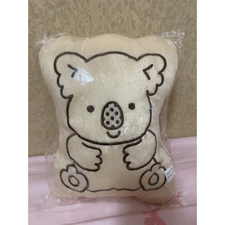 Lotte樂天小熊餅乾絕版午睡午安枕