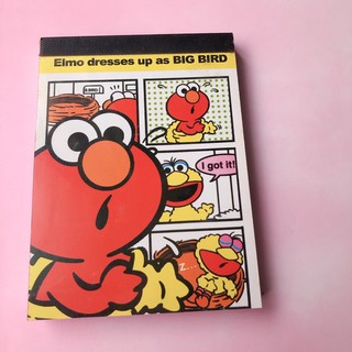 芝麻街 Elmo 便條紙 信封 信紙 絕版品 二手近全新